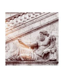 Trademark Global philippe Hugonnard Dolce Vita Rome 3 Roman Statue IV Canvas Art - 36.5