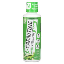 L-Carnitine 3000, Green Apple Pucker, 16 fl oz (473 ml)