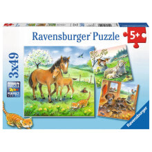 Детские развивающие пазлы Ravensburger купить от $55