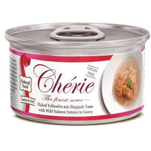 CHERIE Tuna with salmon mix ingravy wet cat food 80g