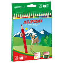 Цветные карандаши для рисования для детей Alpino