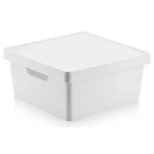 QUTTIN Multipurpose Square Order Box Lid Confortime 10L