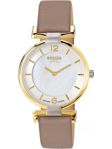 Женские часы с сапфировым стеклом Boccia 3238-02 ladies watch titanium 30mm 5ATM