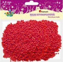 Titanum Styrofoam balls 8g red mix 4-6mm