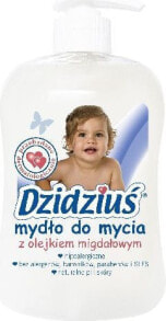 Dzidziu Baby Soap with Almond Oil Жидкое мыло с миндальным маслом предназначено для младенцев и детей 300 мл