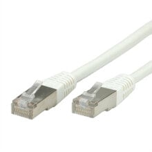 Купить кабели и разъемы для аудио- и видеотехники VALUE by ROTRONIC-SECOMP AG: VALUE Patchkabel Kat.6 S/Ftp weiß 1 m - Cable - Network