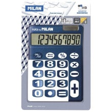 Школьные калькуляторы mILAN Blister Pack 10 Digit Calculator Large Keys Blue