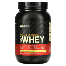 Whey Protein optimum Nutrition, Gold Standard 100% Whey, Cake Donut, 2 lbs (907 g) (Discontinued Item)