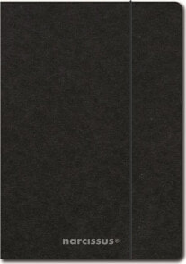 Школьный файл или папка Narcissus Teczka A4 z gumką Eco Black