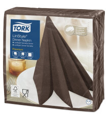 Одноразовая посуда tork 478727 бумажная салфетка Коричневый 50 шт