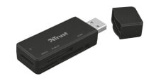 Trust NANGA кардридер Черный USB 3.2 Gen 1 (3.1 Gen 1) Type-A 21935