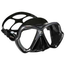 Masks and snorkels for scuba diving