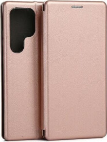 Beline Beline Etui Book Magnetic Samsung S24 Ultra S928 różowo-złoty/rose gold