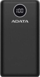 Купить внешние аккумуляторы и аксессуары ADATA: Powerbank ADATA P20000QCD 20000mAh Czarny