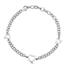 Купить браслеты Hot Diamonds: Silver Hot Diamonds Love DL564 bracelet