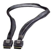 Кабели и разъемы для аудио- и видеотехники Fantec 2165 Serial Attached SCSI (SAS) кабель 0,7 m 6 Gbit/s Черный