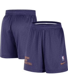 Nike men's and Women's Purple Phoenix Suns Warm Up Performance Practice Shorts