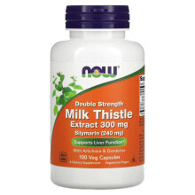 Milk Thistle Extract, Double Strength, 300 mg, 100 Veg Capsules