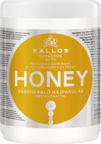Kallos Honey Repairing Hair Mask Восстанавливающая медовая маска для сухих волос 1000 мл