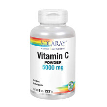 Витамин С Solaray Vitamin C Powder Витамин С 5000 мг 8 oz
