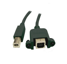 Alcasa USB 2.0 B/B 1m USB кабель USB B Черный 2511-1EB