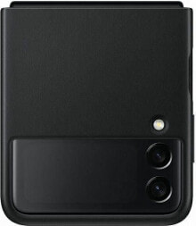Samsung Samsung Leather Cover do Galaxy Z Flip 3 black