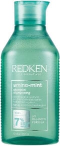 Erfrischendes und feuchtigkeitsspendendes Shampoo für fettige Kopfhaut - Redken Amino Mint Shampoo