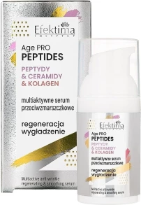 Multiaktives regenerierendes und glättendes Anti-Falten-Serum - Efektima Age PRO Peptides Multiactive Anti-wrinkle Regenerating & Smoothing Serum