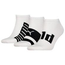 PUMA Big Logo Sneaker Socks 3 Units