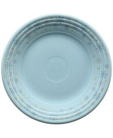 Fiesta sky Snowflakes Classic Luncheon Plate, Created for Macy's