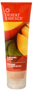 Шампуни для волос desert Essence Island Mango Enriching Shampoo Восстанавливающий и питательный шампунь с экстрактом манго 237 мл