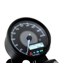 Daytona Velona 80 Tachometer 200 km/h/mph Weiße LED