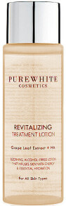 Revitalisierende Gesichtslotion mit Weinblattextrakt und Hyaluronsäure - Pure White Cosmetics Revitalizing Treatment Lotion