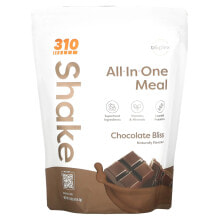 Растительный протеин 310 Nutrition, All-In-One Meal Shake, Chocolate Bliss, 29.2 oz (828.8 g)