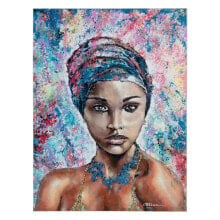 Painting Canvas Pine Lady 120 x 3,5 x 90 cm