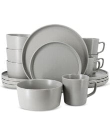 Elama luxmatte 16 Pc. Dinnerware Set, Service for 4