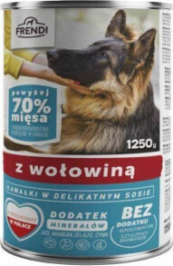 Pet Republic FRENDI PIES puszka WOŁOWINA sos /8 1250g