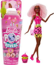 Lalka Barbie Mattel Pop Reveal Lalka Jagoda Seria Bubble Tea (HTJ20)