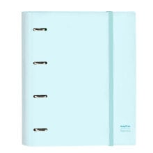 Ring binder Safta Celeste Sky blue (27 x 32 x 3.5 cm)