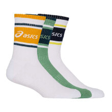 ASICS Logo Crew Socks 3 Pairs