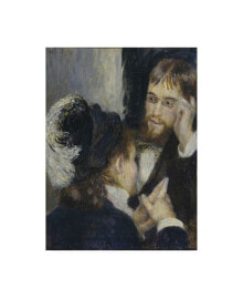Trademark Global pierre Auguste Renoir Conversation with the Gardener Canvas Art - 15.5