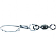 Swivels, fasteners, wind-up rings for fishing