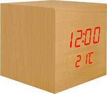 Настольные и каминные часы lTC radio alarm clock LED cube alarm clock with thermometer LXLTC04