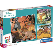 CLEMENTONI Puzzle Classics Disney 3x48 Units