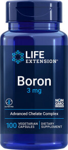 Minerals and trace elements life Extension Boron -- 3 mg - 100 Vegetarian Capsules