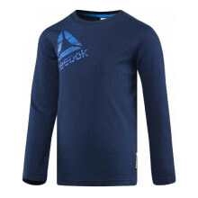 Children’s Long Sleeve T-shirt Reebok B ES LS TEE BQ5132 Navy