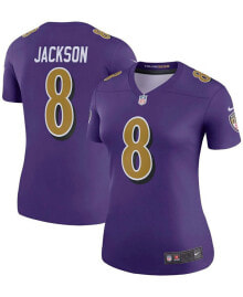 Nike women's Lamar Jackson Purple Baltimore Ravens Color Rush Legend Player Jersey