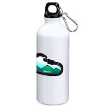 Спортивные бутылки для воды kRUSKIS Mountain Carabiner 800ml Aluminium Bottle