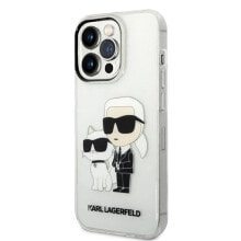 KARL LAGERFELD Klhcp14Lhnkctgt iPhone 14 Pro 6.1 Karl&Choupette phone case