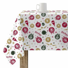 Stain-proof resined tablecloth Harry Potter Christmas 250 x 140 cm